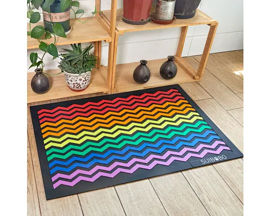 recycled rubber outdoor door mat factory