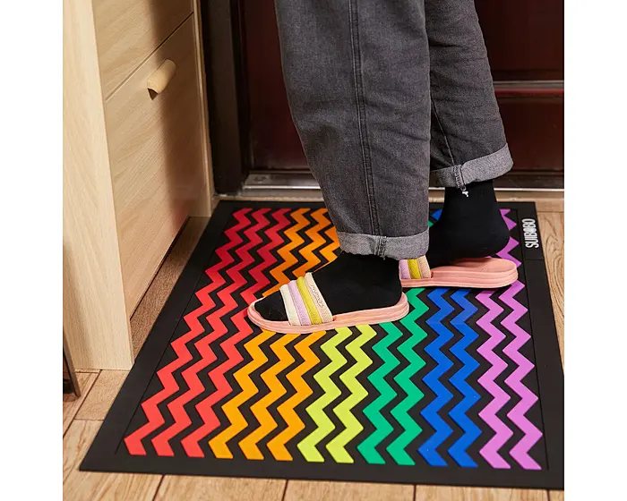 OEM recycled rubber outdoor door mat,ManufacturerHENNSERY