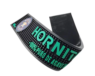 Black Rubber Bar Mats