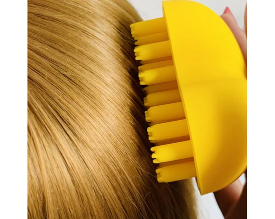 safe silicone shampoo brush