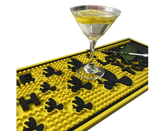 bar rubber drink mats manufacturer