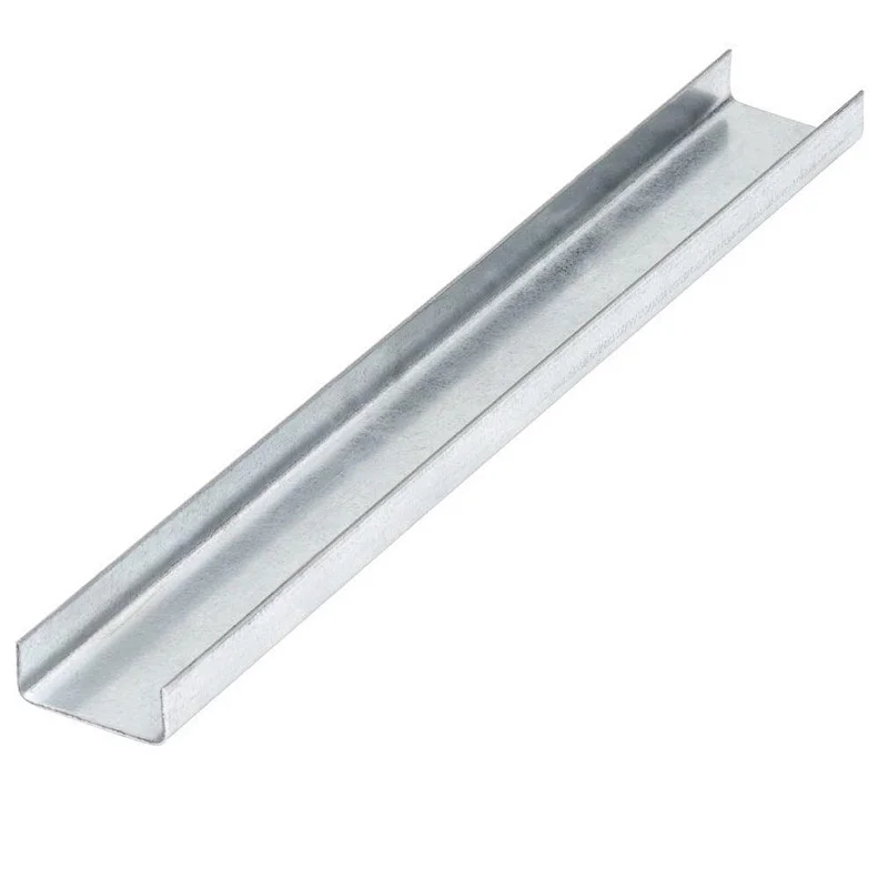 Hot Dip Galvanizing Technology Line C Channel Ceiling Frame Furring Main Channel