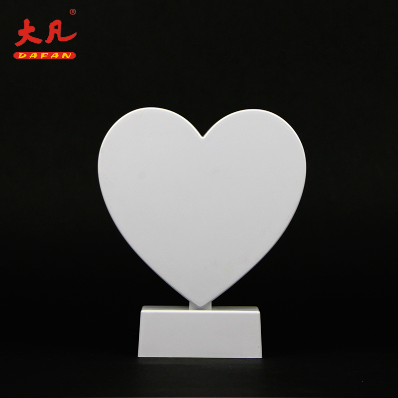 love shape table infinity mirror panel led light battery tunnel night indoor lamp for wedding
