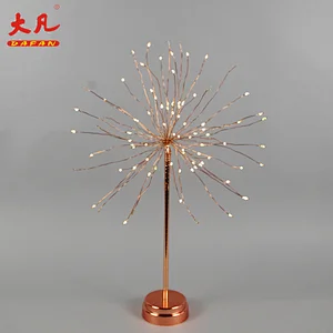 Wedding Decoration Christmas Starburst LED Fireworks Tree String Lights FLower light decoration table light