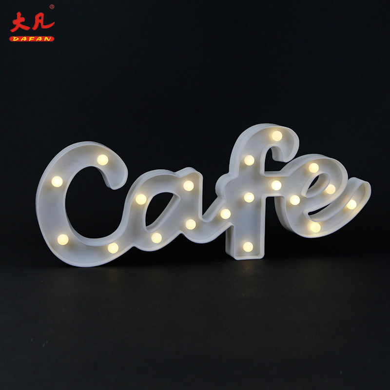 decorative led marquee manufacturer light plastic letter board room light for party wedding