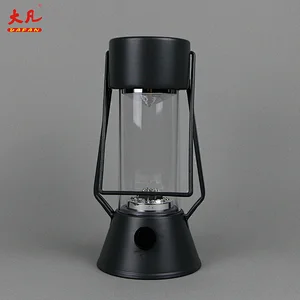 high quality battery operated table decoration led portable lightweight antique camping light
