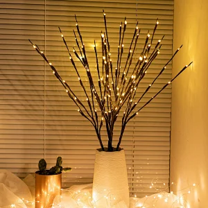 Modern 20 willow branch lamp tube home interior decoration festival layout LED lamp tube