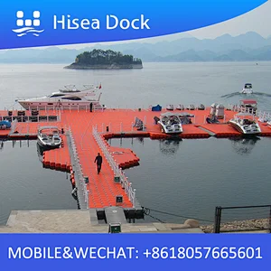 floating dock pontoon