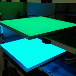New design hotel ceiling 600x600mm RGB dimmable CCT LED Panel light