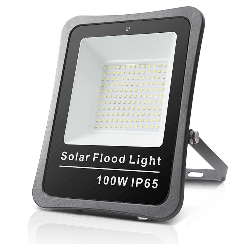 High power 300w IP65 solar flood light with remote control for outdoor lighting