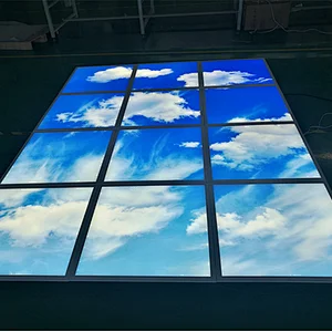 Blue sky decorate 2*2 40W square led panel light led blue sky ceiling light panel