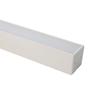 DALI dimmable Seamless Connection Aluminium linear led pendant light for suspended and wall mounted