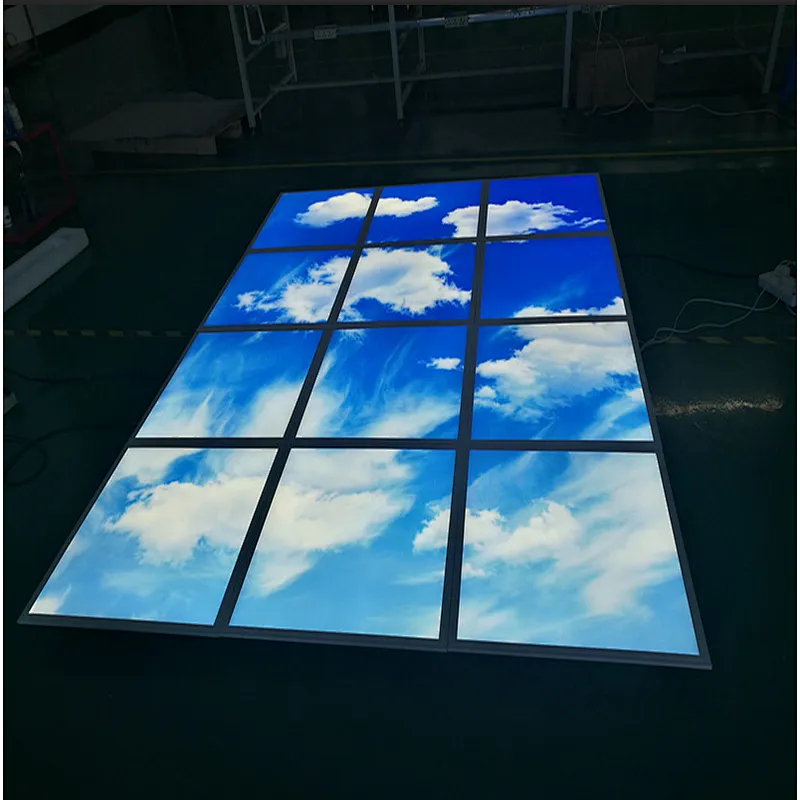 CRI98 2*2ft Artificial led panel skylight for MRI room lighting from