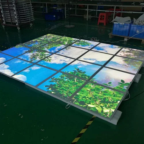 Artificial Blue Sky and White Cloud Skylight LED Panel Light for Art Galleries Museums hospital and Clinic