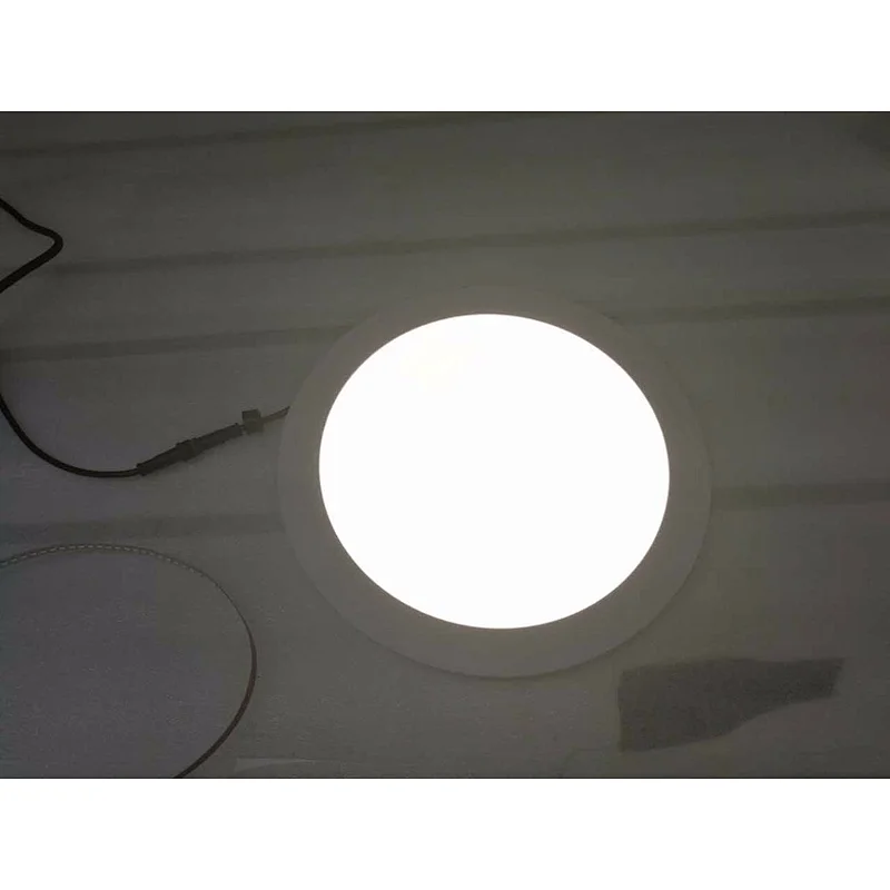 CCT color changeable adjustable 240mm round LED panel light