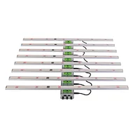 ETL listed adjustable 4 channel dimmable  hydro 600w  uv ir full spectrum led grow light