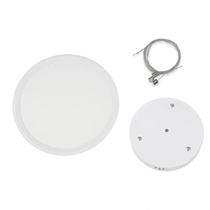 600mm Pendant led flat ceiling Round Panel light for resident decoration