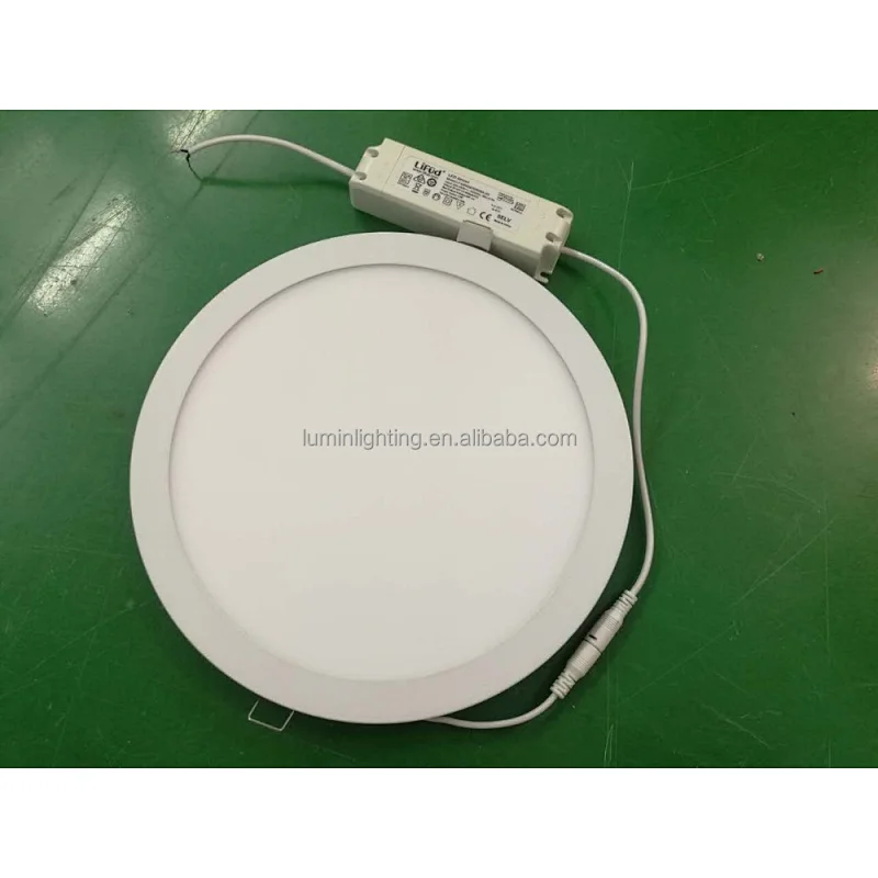 240mm 18W Round Recessed LED Panel Downlight