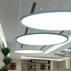 300mm 400mm 500mm 600mm 800mm Round circle decoration Modern Chandeliers Led pendant light for Shop mall