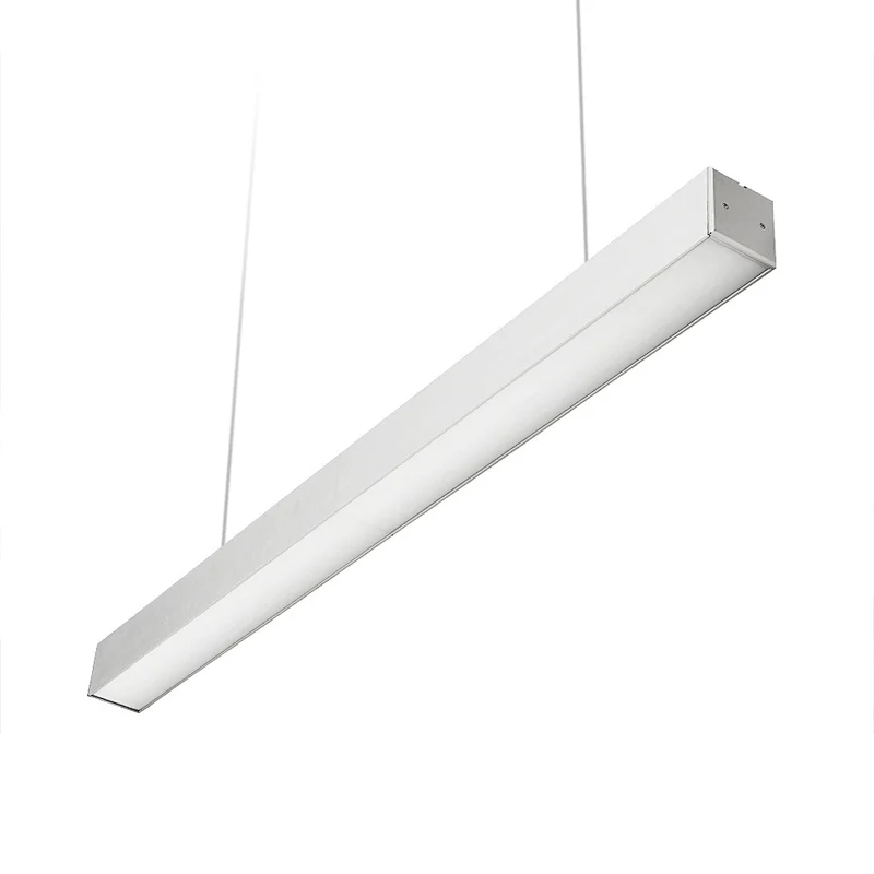1.2m 4ft 20w 40w 60w 80w Seamless Connected Dali Dimming Led Linear Pendant Light