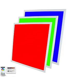 ktv lighting 24v multicolor rgb 600x600 rgbw led surface ceiling light panel 60x60