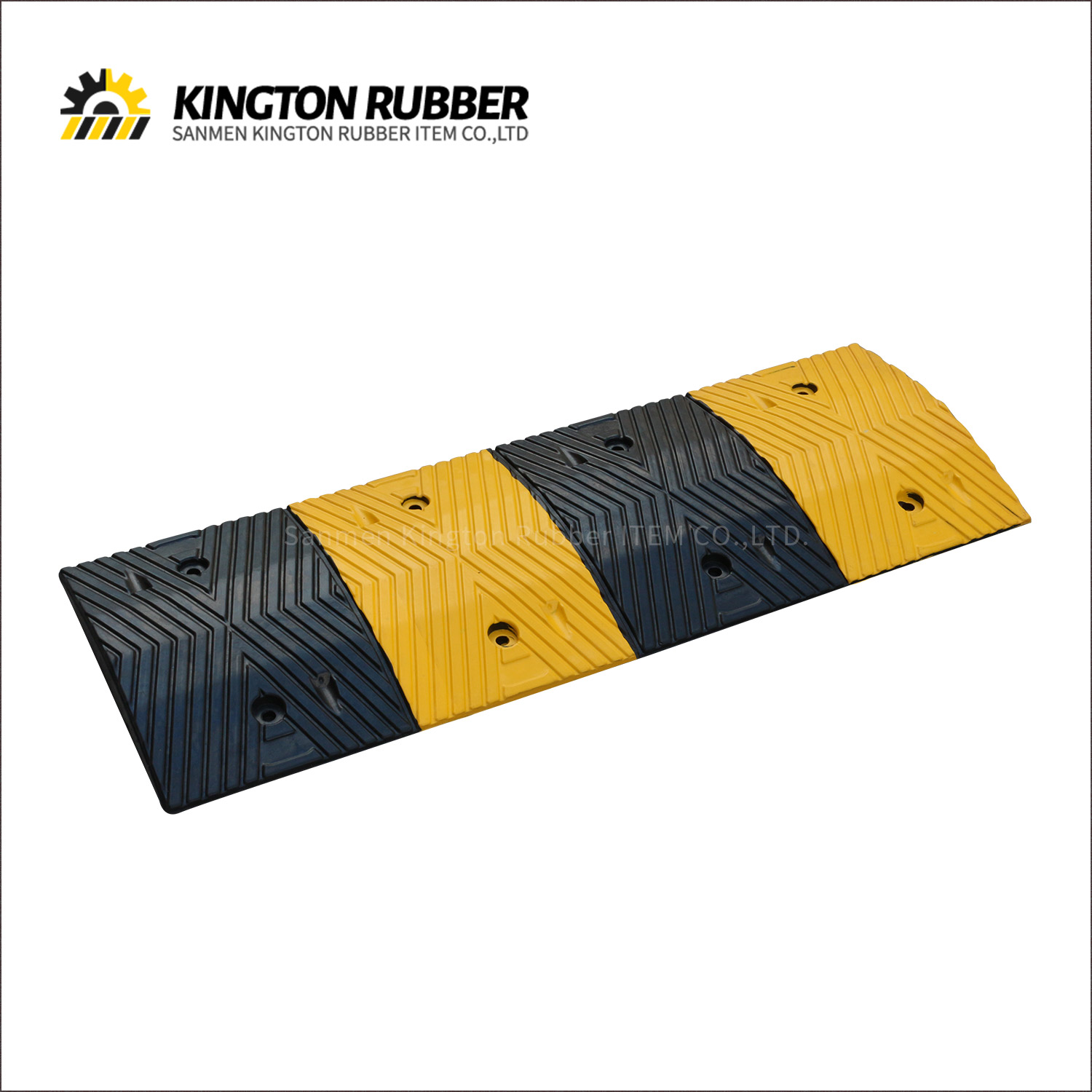 China traffic safety product manufacturer-rubber speed hump