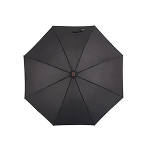 2017 new inventions black walking stick umbrella,crutch umbrella,special umbrella