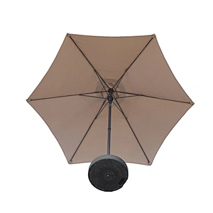Commercial garden patio parasol aluminum luxury resort advertising sun beer beach umbrella outdoor