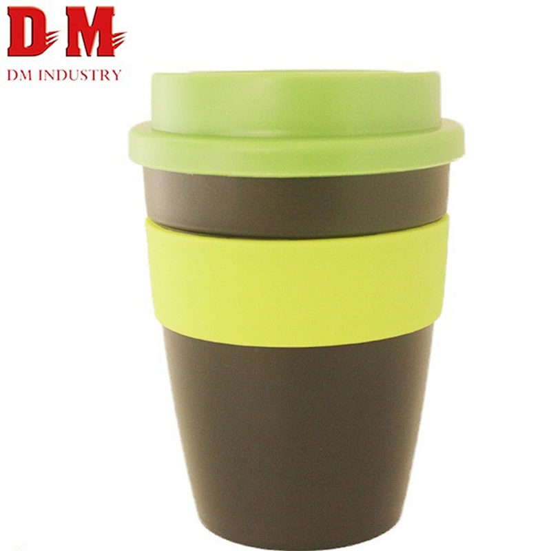 Taza plástica de consumición reutilizable de la taza de café del diseño único profesional 300ml