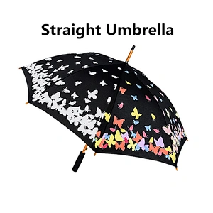 Color modificado para requisitos particulares Patrón personalizado Paraguas cambiante de color