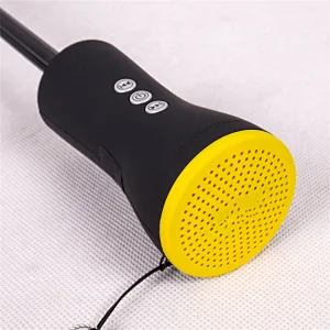 Fashion anti-UV function luxury fold bluetooth mp3 music umbrella