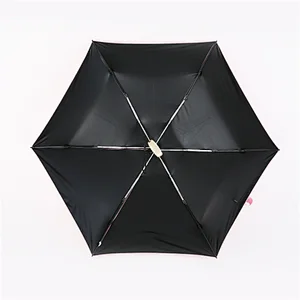 5 Fold Umbrella UV Protection Mini Custom Umbrella