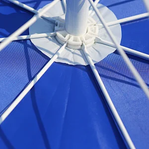 Customized outdoor wholesale promotional PVC parasol beach advertising umbrella