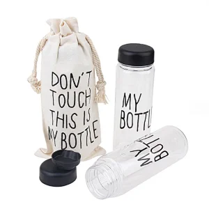 Empty tumbler transparent travel korea portable travel plastic water bottle