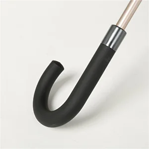 New type auto open straight stick long handle gift umbrella fabric with edge