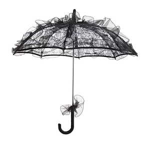 Vintage Embroidery Pure Lace Umbrella White lace wedding umbrella cosplay umbrella