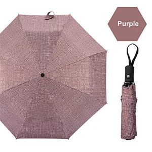 Wholesale high quality windproof advertising auto open auto close promotion 3 fold cowboy denim umbrella with logo prints