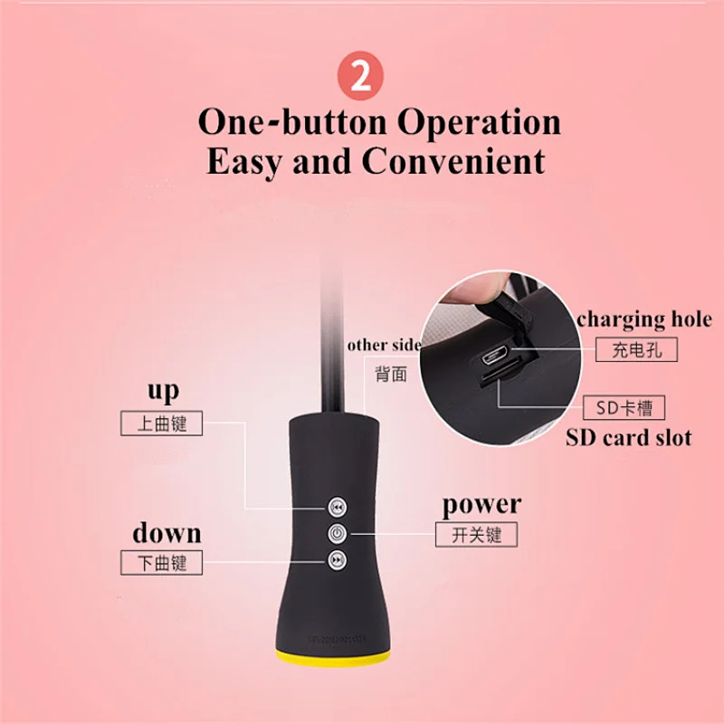 Fashion anti-UV function luxury fold bluetooth mp3 music umbrella