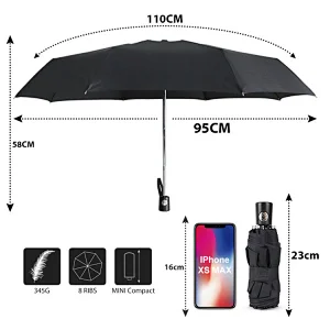 New unique products Fashion Women Portable Car Windproof Outdoor Rain Automatic 5Folding Mini Umbrellas Parasol