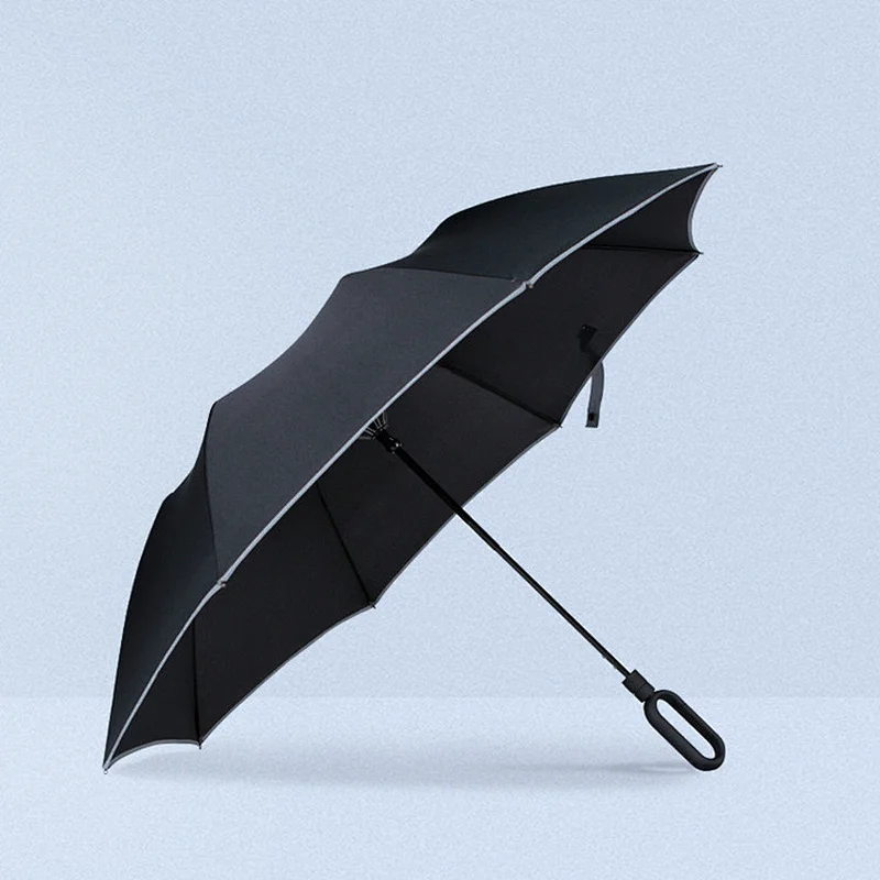 Hook up lock design outdoor umbrella Easy to travel umbrella Dual-folding Umbrella