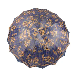 China Product 16 Ribs Promotional Double Layer Straight Umbrella