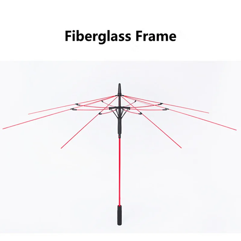 27inch 8K 190T pongee Tyre handle car golf umbrella fiberglass frame