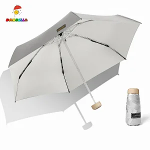 New Invention unique products UV Protection Mini 5 fold Custom Umbrella