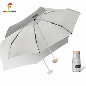 Productos únicos de la nueva invención Protección UV Mini paraguas personalizado 5 veces
