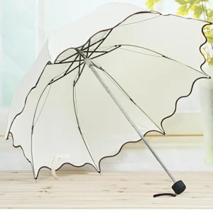 Women Fashion Ladies 3 Folding Apollo Umbrella with Customized Logo