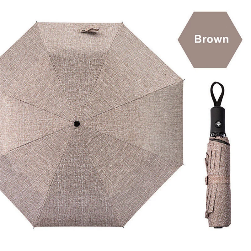 Wholesale high quality windproof advertising auto open auto close promotion 3 fold cowboy denim umbrella with logo prints