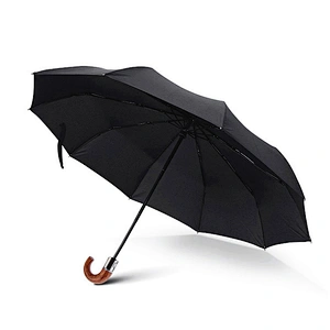 Recubrimiento anti-uv Flor de Sun forma de tira Mujeres Travel Stick Rain paraguas