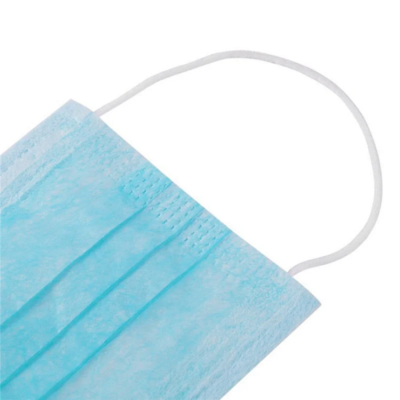 3Ply Earloop Surgical Face Mouth Mask Non-woven Fabric China Suppliers FDA Disposable Antivirus Surgical Face Mask