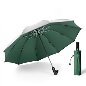 High quality folding full body umbrella custom parasol 3 fold automatic reverse umbrella