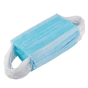 3Ply Earloop Surgical Face Mouth Mask Non-woven Fabric China Suppliers FDA Disposable Antivirus Surgical Face Mask